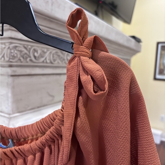 NWT She + Sky Off The Shoulder Dress Size Small Oversized - Picture 2 of 10